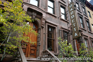 Alice filming location: Barbetta, West 46th Street, New York