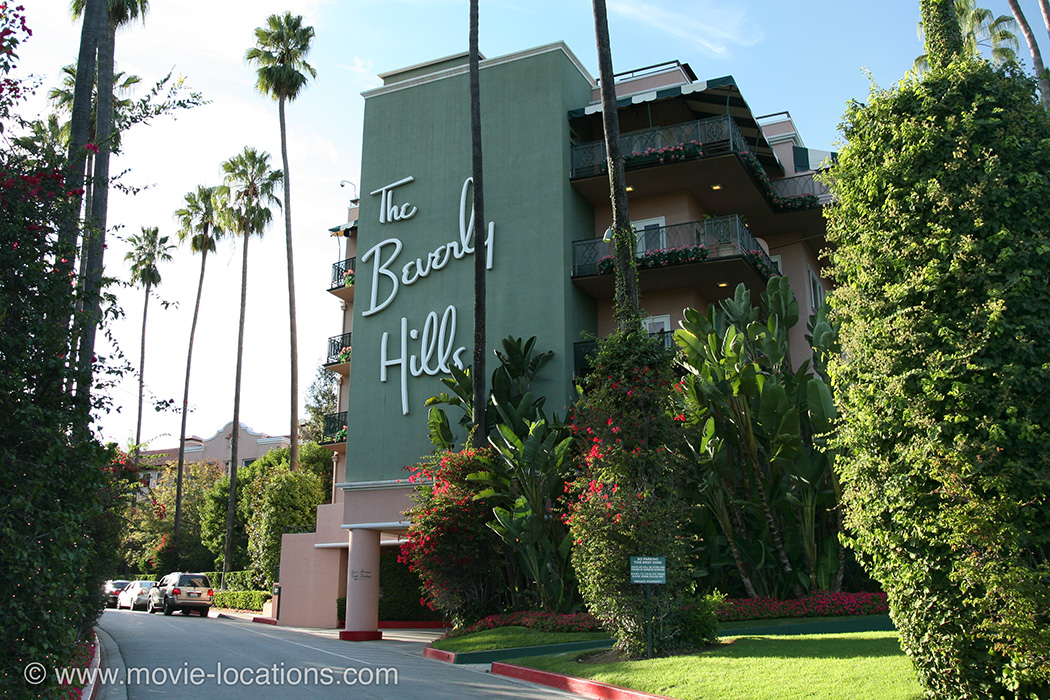Saving Mr Banks film location: Beverly Hills Hotel, Sunset Boulevard, Beverly Hills