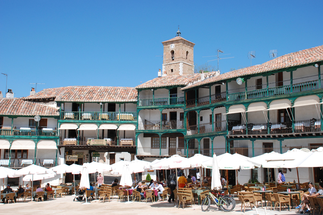 Around The World In 80 Days filming location: Plaza Mayor, Chinchon, Spain