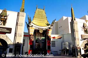 Blazing Saddles location: Grauman's Chinese Theatre, Hollywood Boulevard, Hollywood, Los Angeles