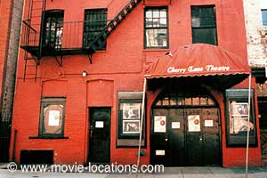 Mo' Better Blues location: the Cherry Lane Theatre, Commerce Street, Greenwich Village, New York