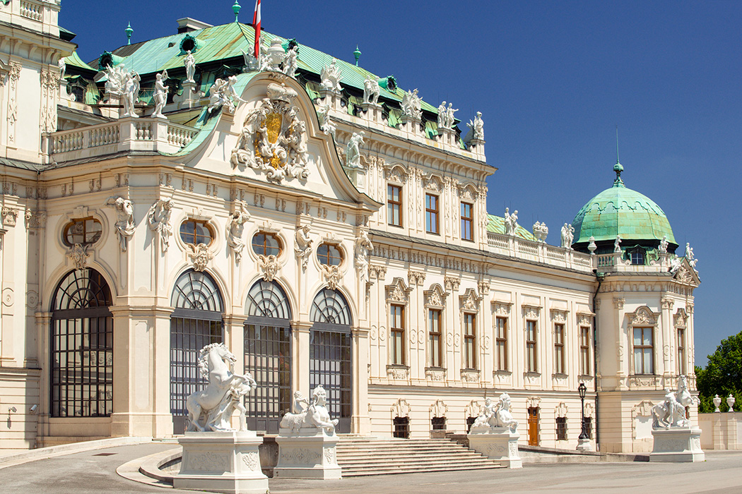 Bad Timing filming location: Upper Belvedere, Vienna, Austria