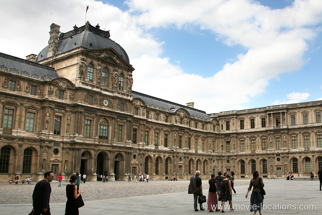 Bande a Part filming location: Louvre, Paris