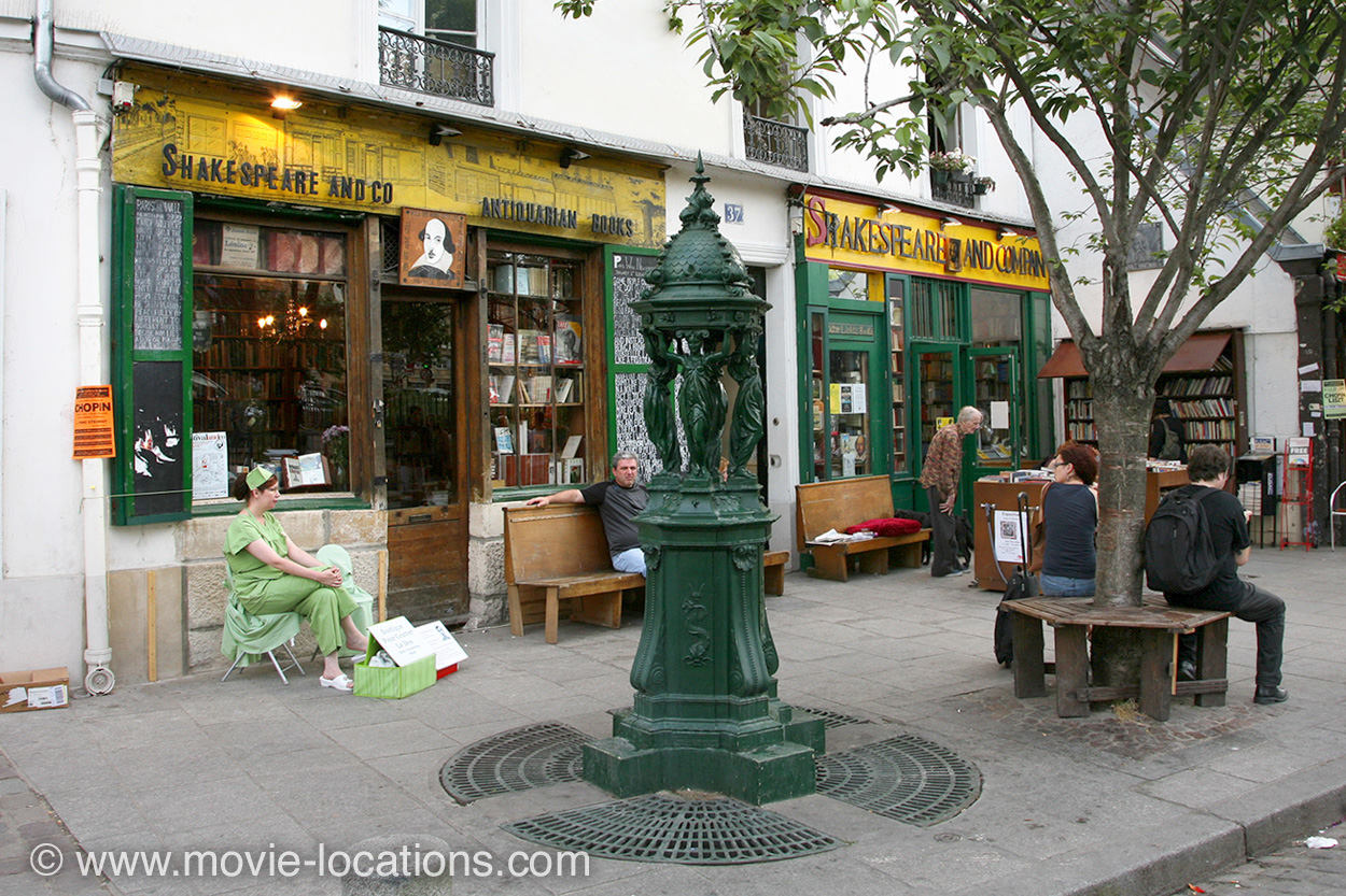 Before Sunset filming location: Shakespeare and Company, 37 rue de la Bucherie, Paris