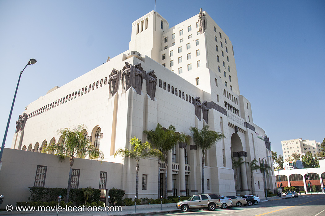 The Naked Gun filming location: Park Plaza Hotel, 607 South Park View Street, downtown Los Angeles