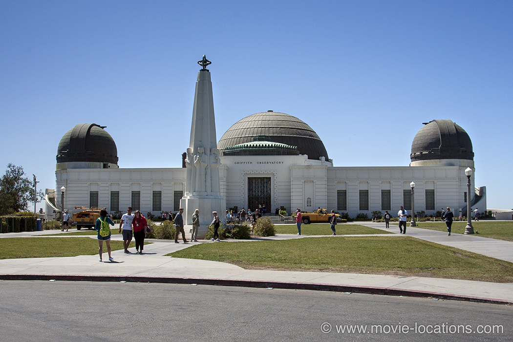 Rebel Without a Cause location: Griffith Observatory, Griffith Park, Los Angeles
