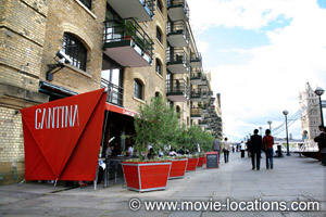 Bridget Jones's Diary location: Cantina del Ponte, 36 Shad Thames, Butler's Wharf, Shad Thames, London SE1