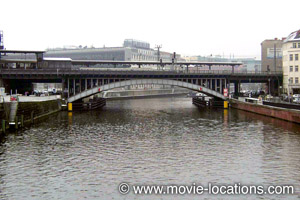 The Bourne Supremacy filming location: Friedrichstrasse Bridge, Berlin