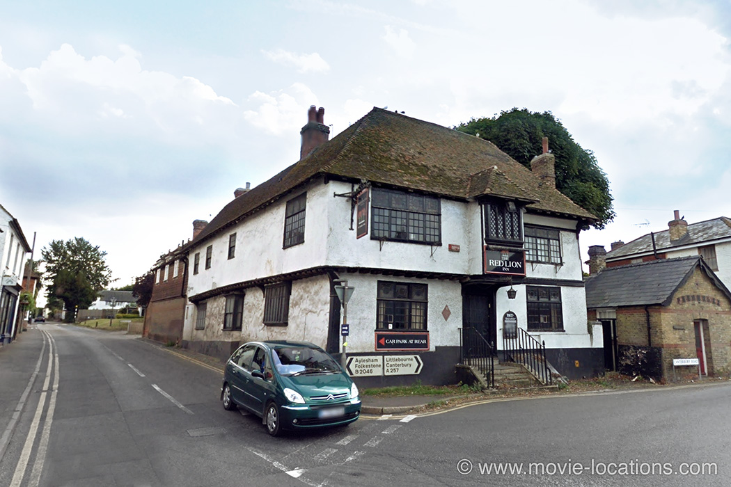 A Canterbury Tale filming location: The Red Lion In, Wingham, Kent