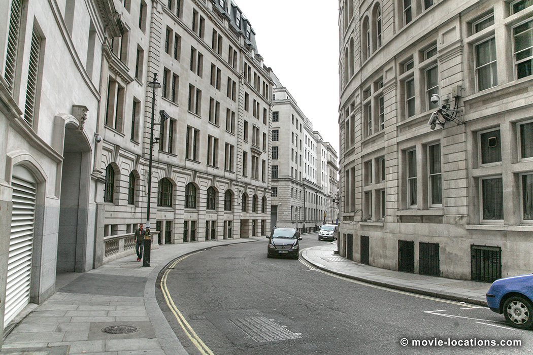 Children Of Men film location: Great Scotland Yard, Westminster, London SW1