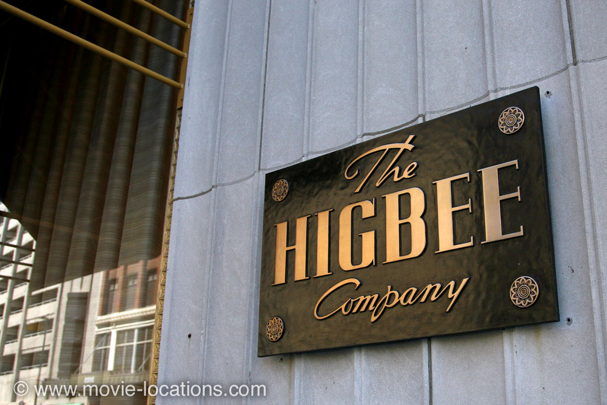A Christmas Story film location the Higbee store sign, Cleveland, Ohio