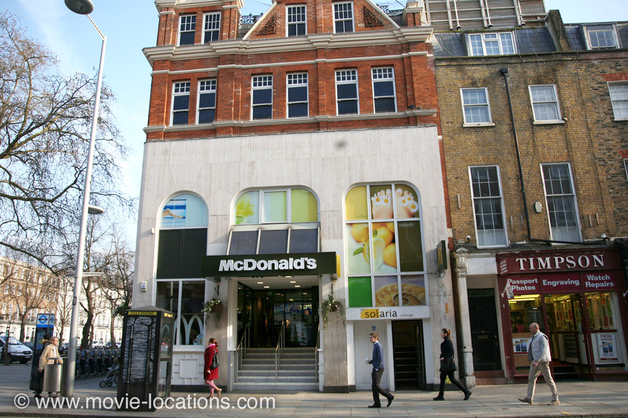 A Clockwork Orange filming location: McDonalds, Kings Road, London SW3