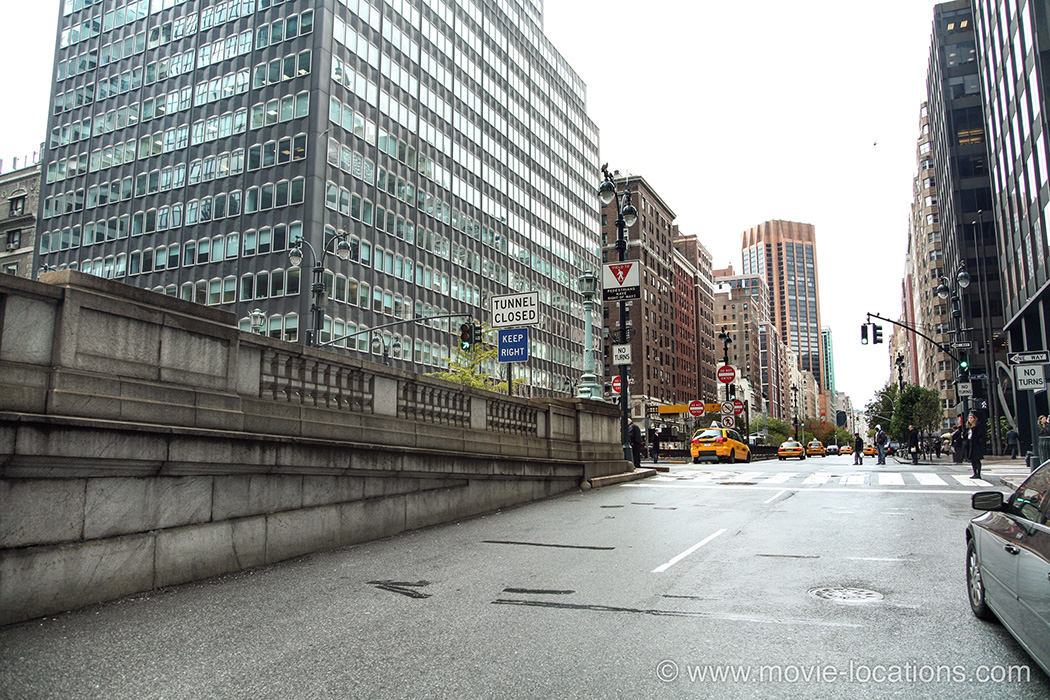 Cloverfield film location: Park Avenue at 40th Street, New York