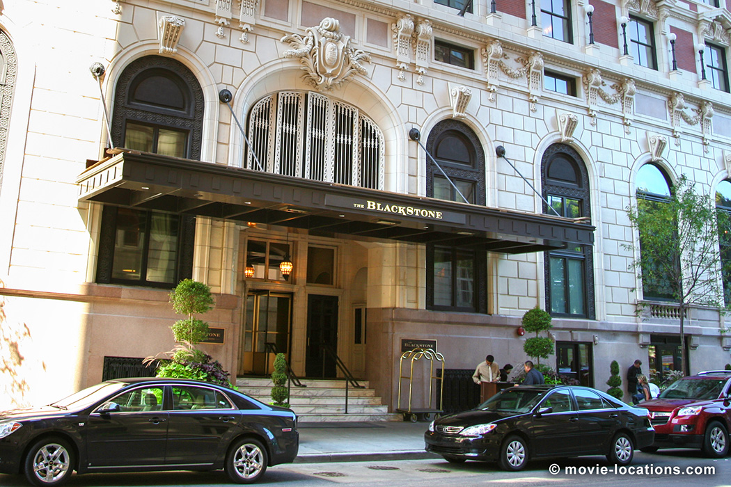 The Color of Money film location: Blackstone Hotel, South Michigan Avenue, Chicago