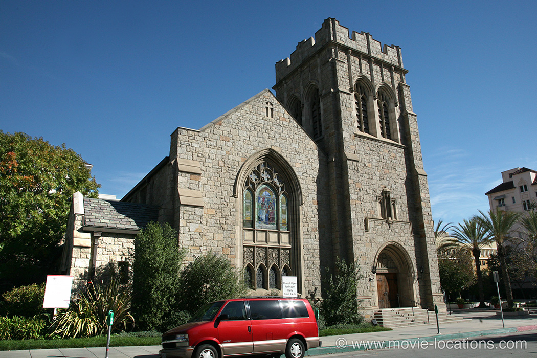 Cruel Intentions film location: All Saints Church, Euclid Avenue, Pasadena