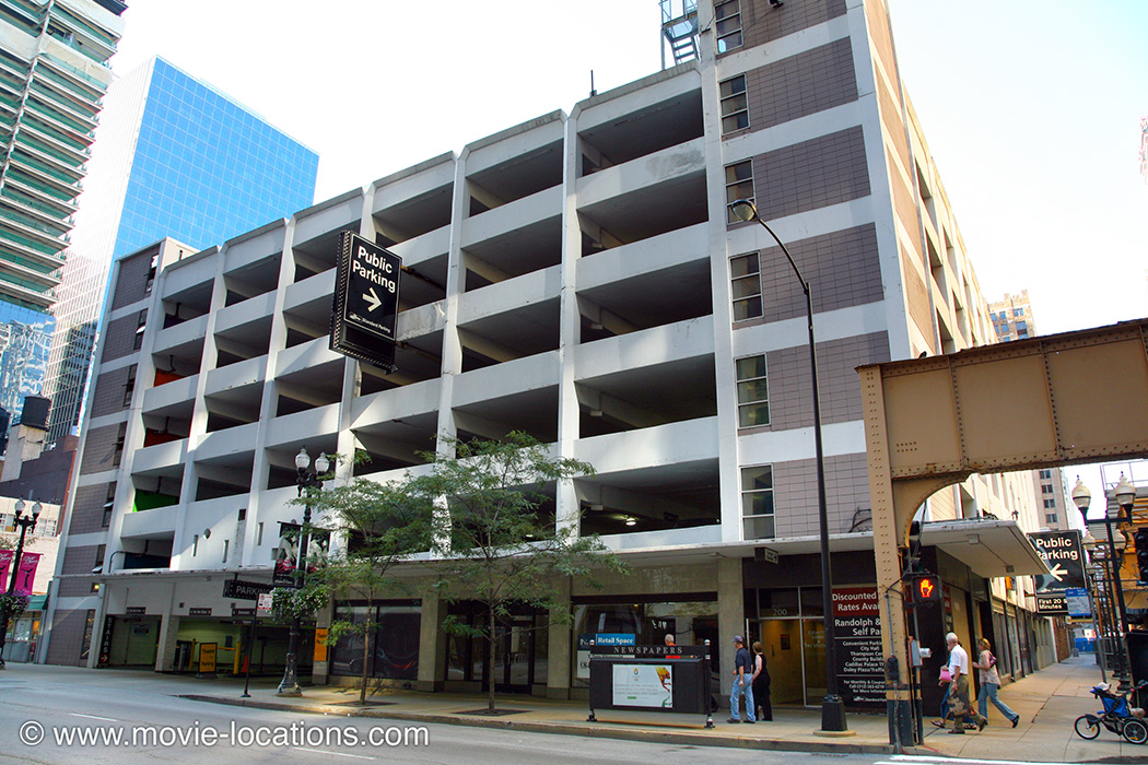 The Dark Knight film location: 200 West Randolph Street, Chicago
