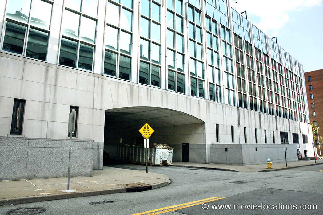The Dark Knight Rises film location: Software Engineering Institute, South Dithridge Street, Pittsburgh