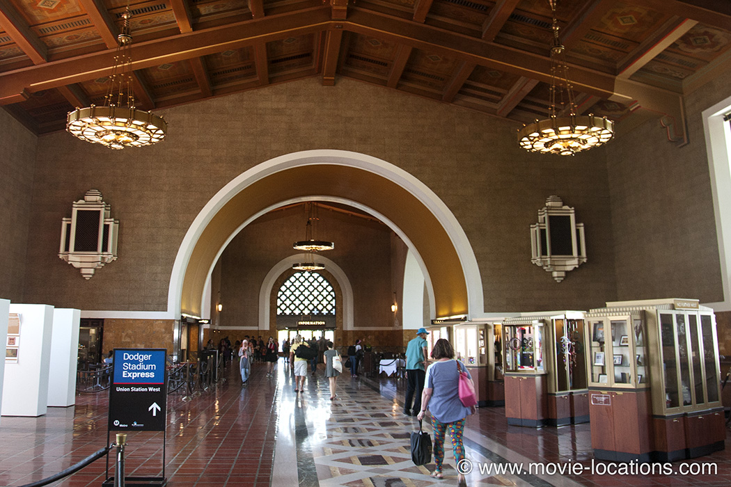 The Dark Knight Rises film location: Union Station, downtown Los Angeles