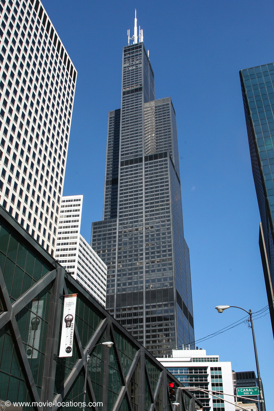 The Dark Knight film location: Sears Tower, Chicago