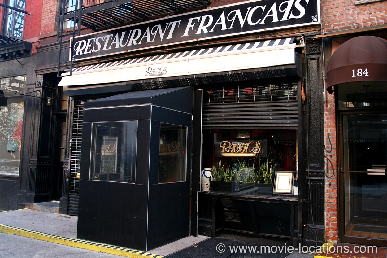 The Departed film location: Raoul's Restaurant, Prince Street, Manhattan