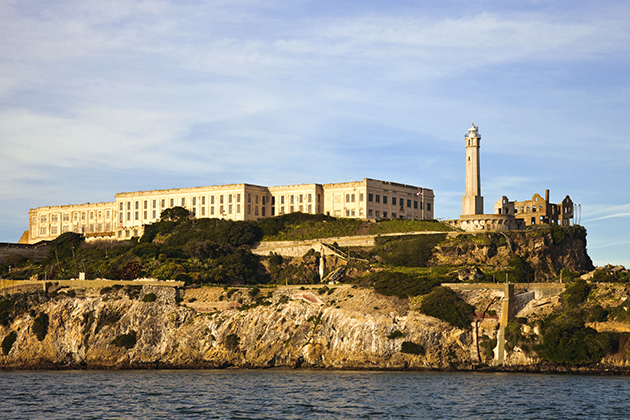 The Rock location: Alcatraz Island, San Francisco Bay, California