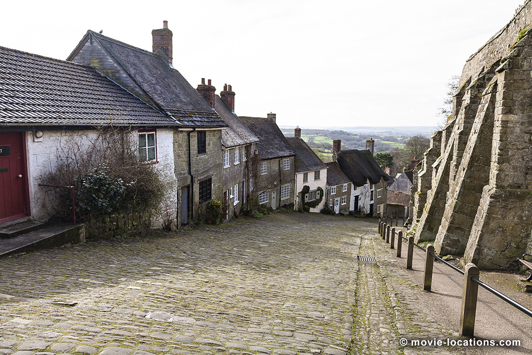 Far From The Madding Crowd filming location: Gold Hill, Shaftesbury, Dorset