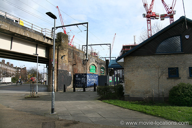 Flame In The Streets filming location: Castlehaven Open Space, Chalk Farm, London NW1