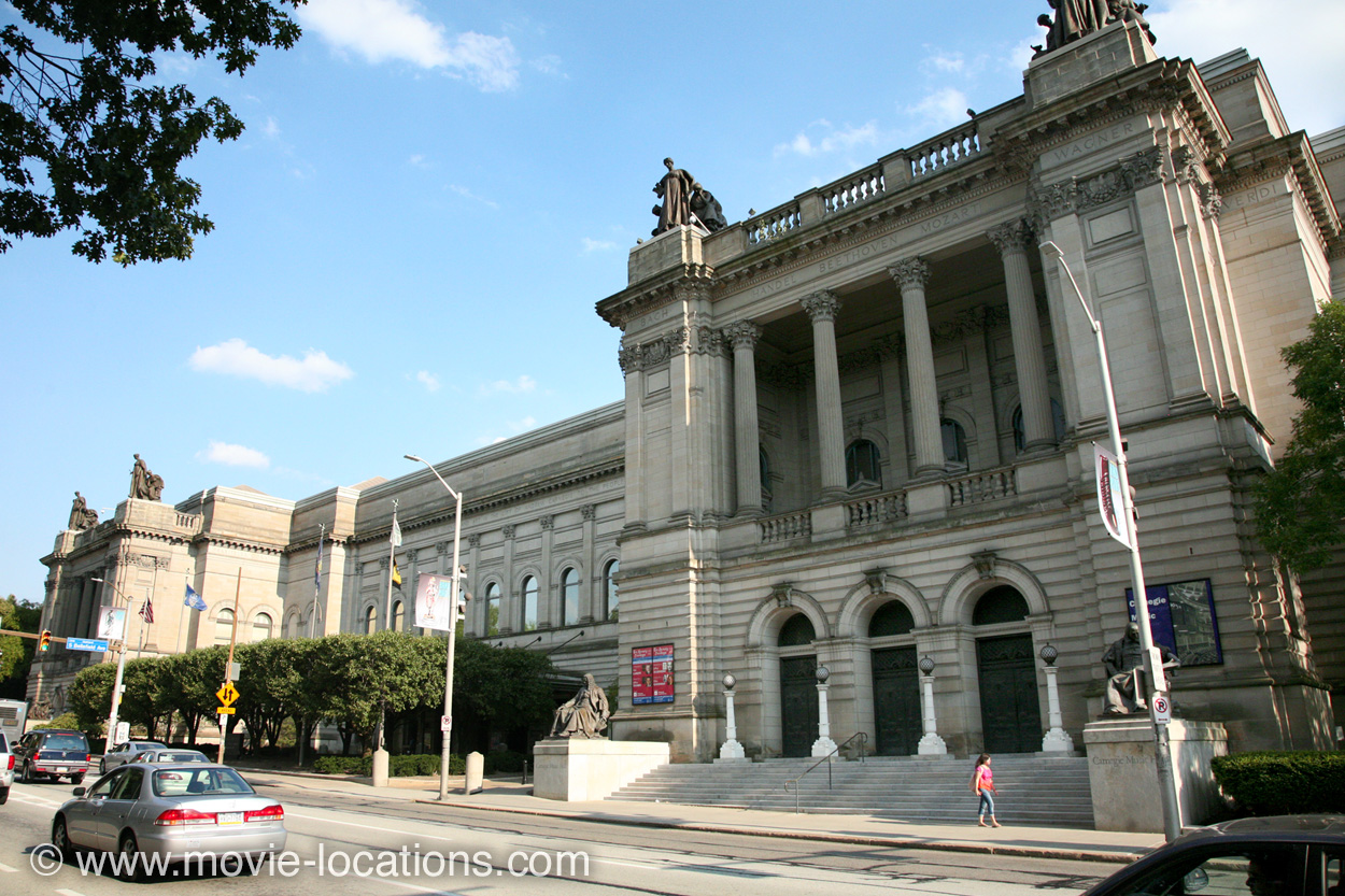 Silence of the Lambs location, Carnegie Museum of Natural History, Forbes Avenue, Pittsburgh