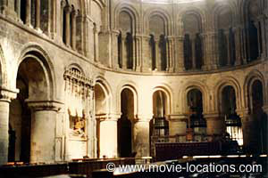 Four Weddings and a Funeral location: St Bartholomew the Great, Smithfield, London EC1