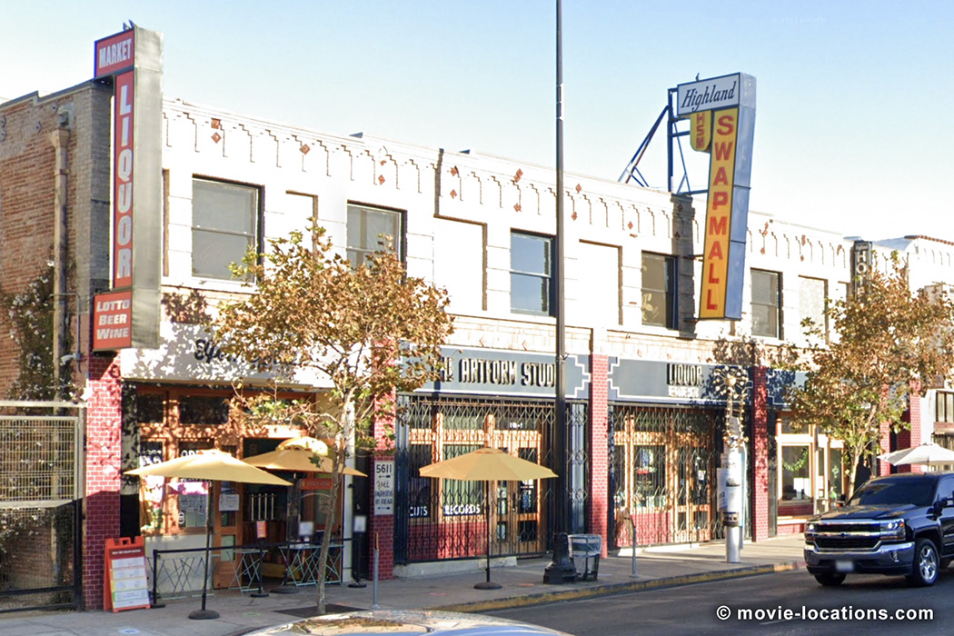 Gangster Squad film location: North Figueroa Street, Highland Park, Los Angeles