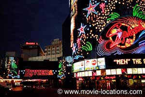 Austin Powers, International Man Of Mystery location: the Riviera Hotel and Casino, Las Vegas Boulevard South, Las Vegas