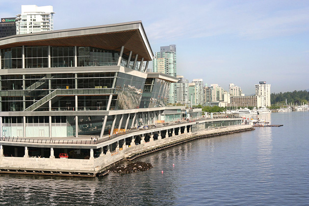 Godzilla filming location: Vancouver Convention Centre, British Columbia