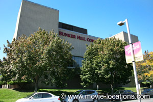 Good Will Hunting location: Bunker Hill Community College, Charlestown, Boston