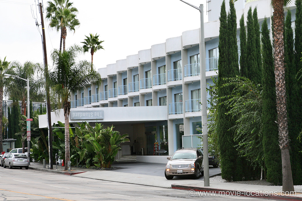 The Green Hornet filming location: Standard Hotel, West Hollywood