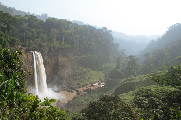 Greystoke, the Legend of Tarzan, Lord of the Apes filming location: Ekom Waterfalls, Cameroon