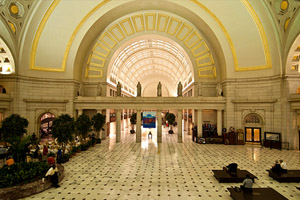 Hannibal location, Union Station, Washington DC