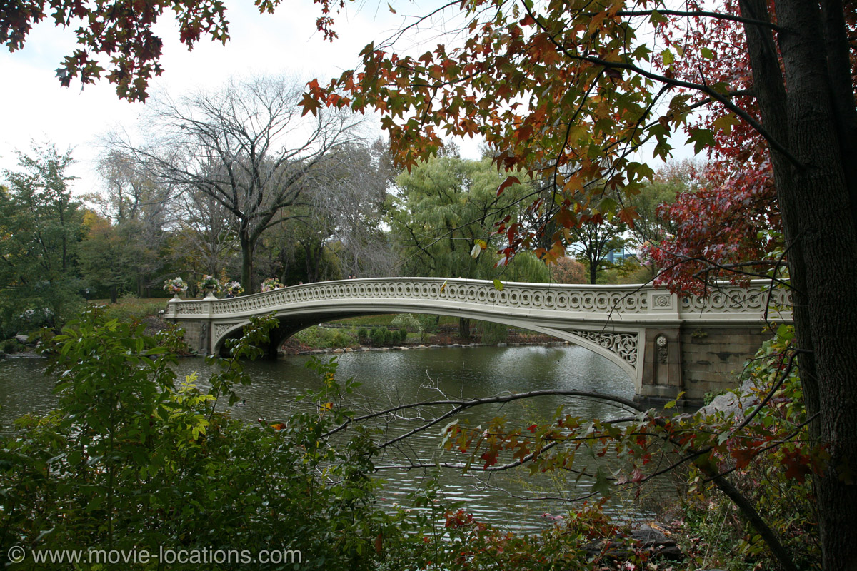 Highlander filming location: Bow Bridge, Central Park, New York