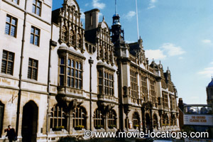 Howards End filming location:  Oxford Town Hall, St Aldgate, Oxford