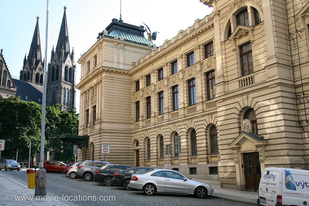 The Illusionist film location: Vinohrady Theatre, Prague