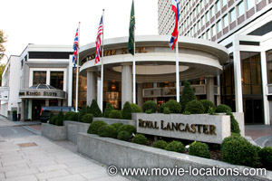 The Italian Job location: The Royal Lancaster Hotel, Bayswater