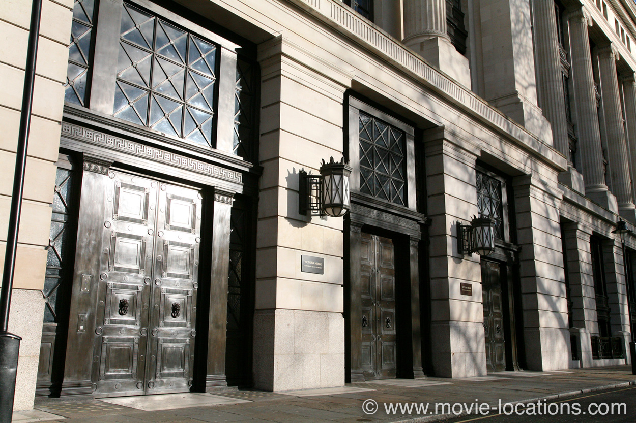 Inception filming location: Victoria House, Bloomsbury Square, London WC1