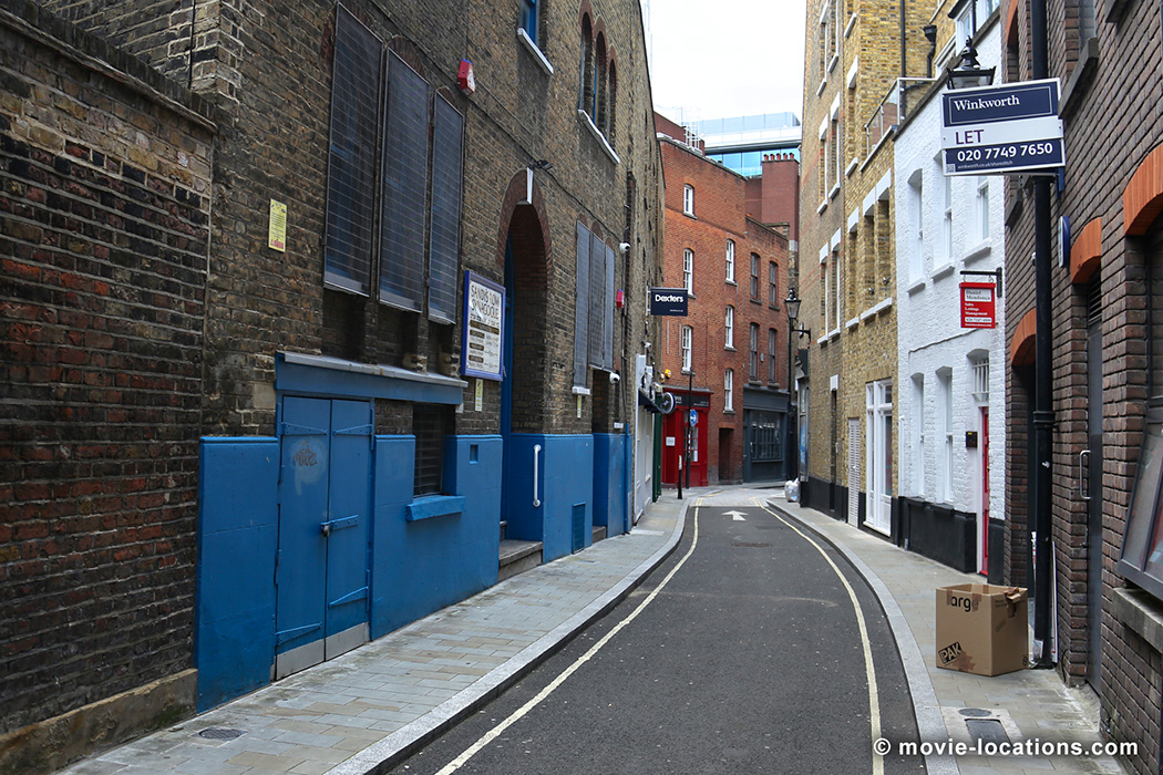 Judy film location: Sandy's Row, Spitalfields, London E1