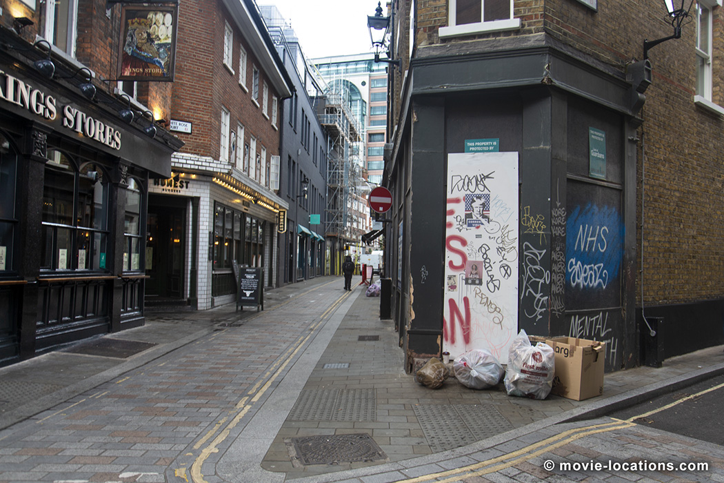 Judy film location: Widegate Street and Sandy's Row, Spitalfields, London E1