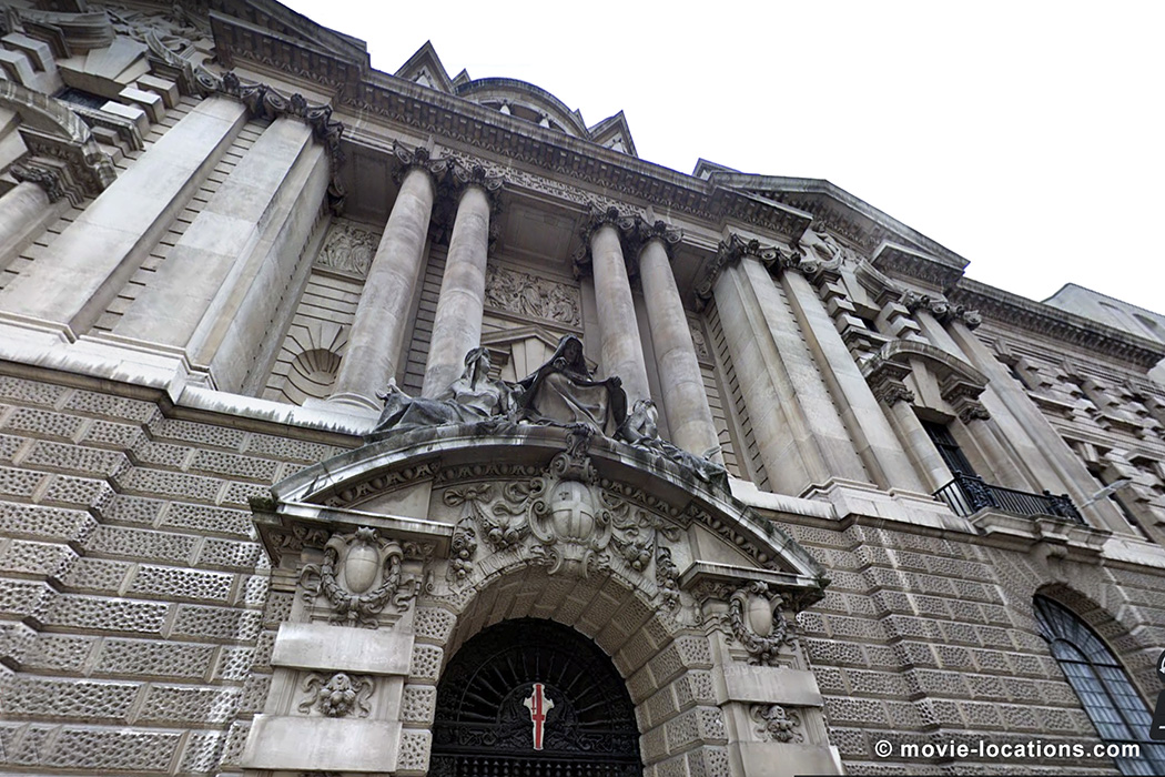 Justice League film location: Central Criminal Court, Old Bailey, London EC4