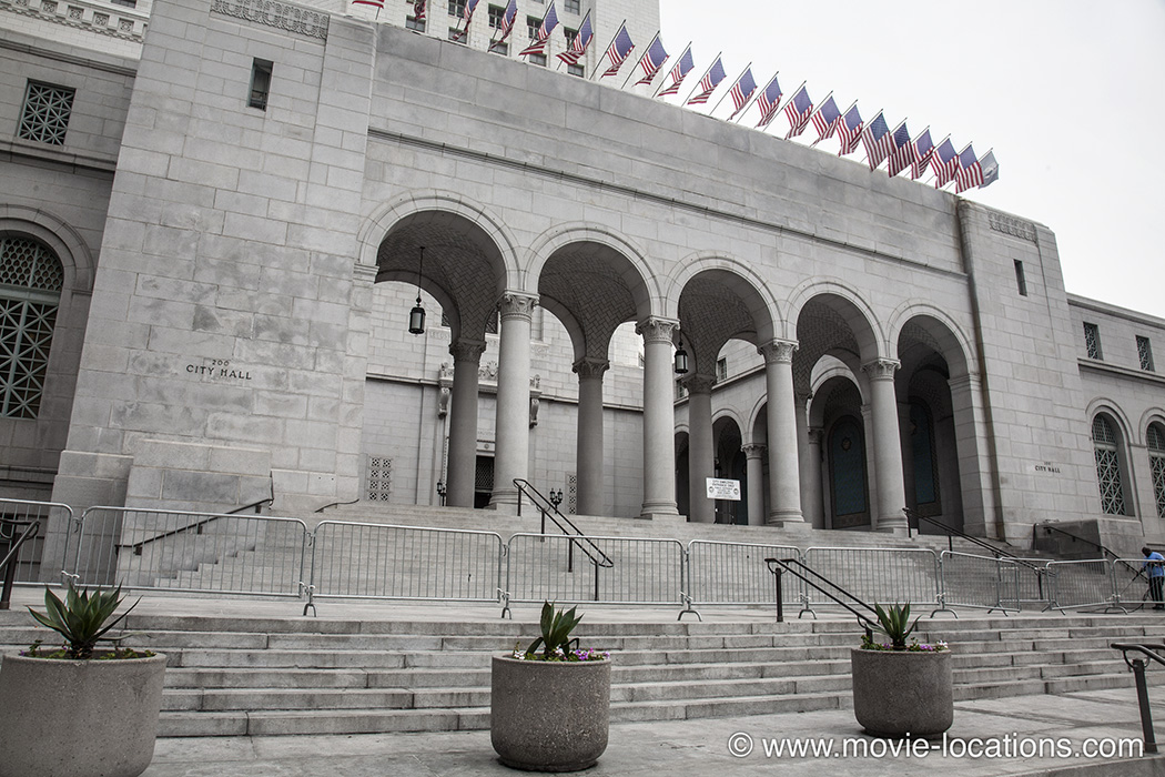 L.A. Confidential filming location: Los Angeles City Hall, North Spring Street, Downtown Los Angeles