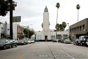 L.A. Confidential location: Gramercy Place at Hollywood Boulevard, Hollywood, Los Angeles