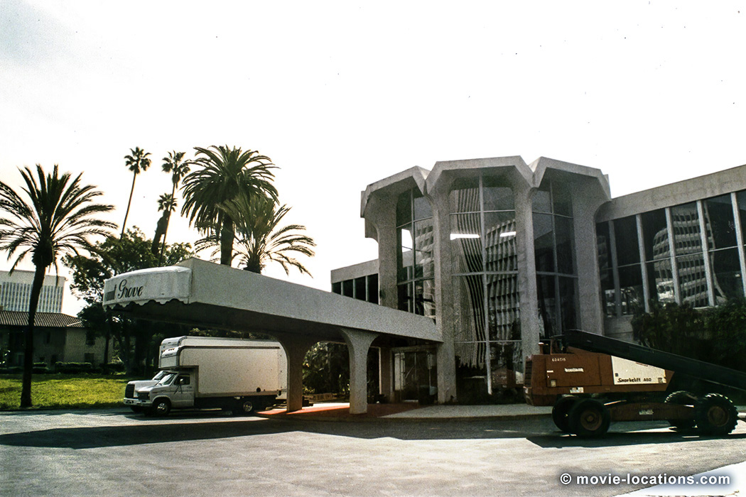 The Mask film location: Cocoanut Grove (demolished), Wilshire Boulevard, Midtown Los Angeles