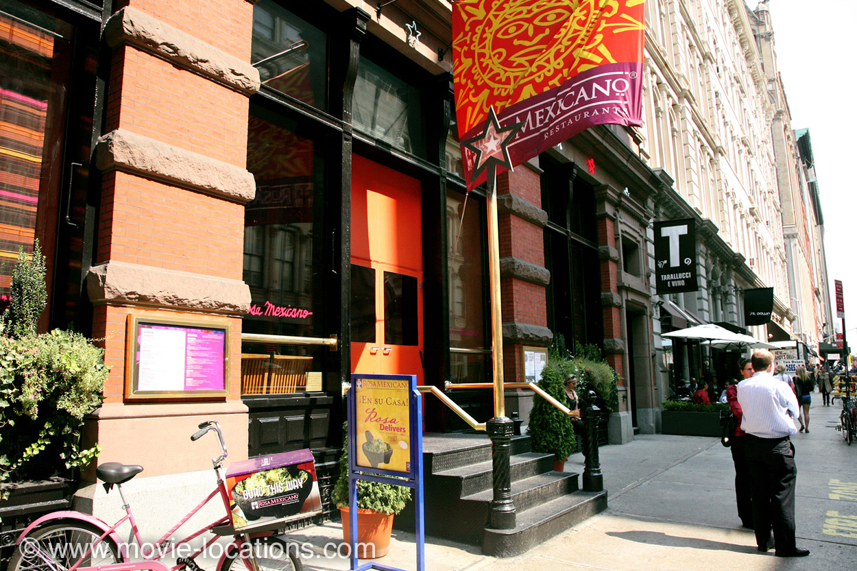 Mo' Better Blues location: America Restaurant, East 18th Street, New York