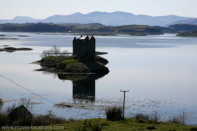 Monty Python and the Holy Grail location: Castle Stalker, north of Oban, Scotland