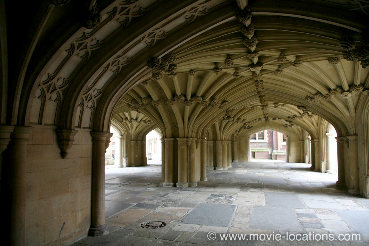 Mr Holmes filming location: The Undercroft, Chapel, Lincoln's Inn, London